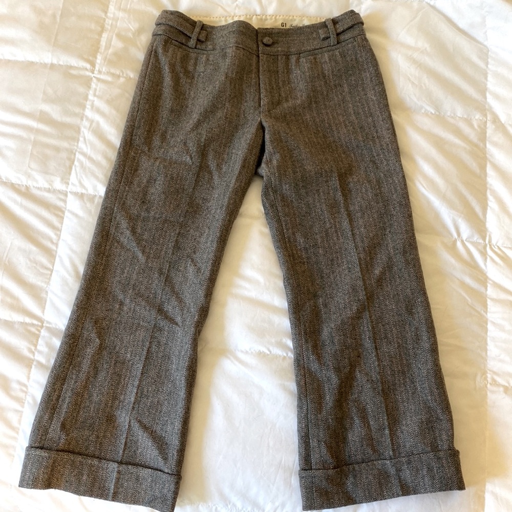 Cropped dress pants